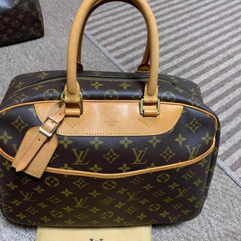 LV Mono Deauville Tote Bag
